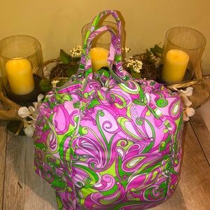 Floppy Seat Purple Paisley Cart Cover